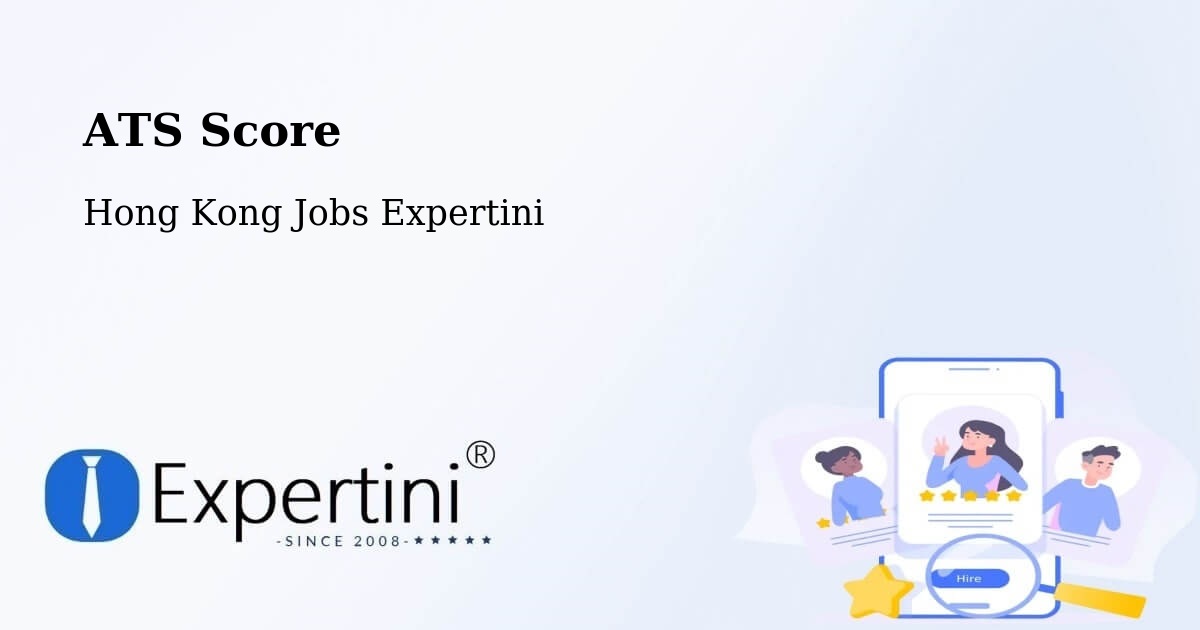 Resume ATS Score & Job Description Match Tool – Pak Wan - Hong Kong Jobs Expertini